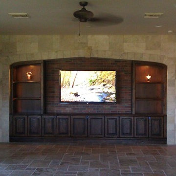 Scottsdale Outdoor Entertainment Wall