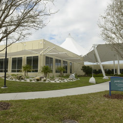Eckerd College Tension Sunshades - Game Room And Bar Decor