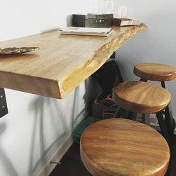Butternut Bar and Stools - Products