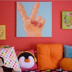 Anita Roll - Peace Love and Happiness - Home Decor