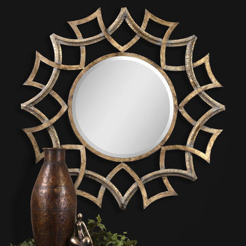 Uttermost Demarco Round Mirror