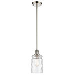 Innovations Lighting - Candor 1-Light Pendant, Polished Nickel, Clear Waterglass - A truly dynamic fixture, the Ballston fits seamlessly amidst most d�cor styles. Its sleek design and vast offering of finishes and shade options makes the Ballston an easy choice for all homes.