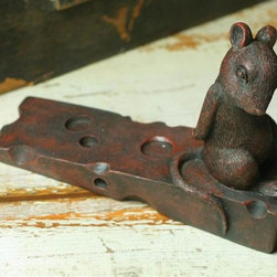 Mousekin's Duty Doorstop - Decorative Accents
