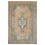 Bareens Designer Rugs - Vintage Antique Persian Tabriz Hamilton Wool Rug - Create a new dimension of style in your space with this breath-taking antique hand knotted Persian rug. Made in Iran, this gorgeous hand-knotted rug features all vegetable dyes and 100% wool, adding luxurious texture and appearance. This gorgeous antique rug features an intricate design with a unique detailed border. Featuring an awe-inspiring color pallet and an intricate design handmade by skilled artisans is a great addition to any decor. Bring luxury and extravagance to your living space with this luxurious rug.