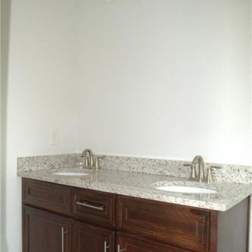 White and Chocolate-Themed Kitchen Makeover in Pasadena, CA