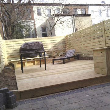 Town House Landscape Design and Renovation