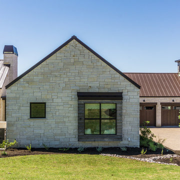 The Vineyard Farmhouse at Rough Hollow (Cedar Siding & Pine Soffit)
