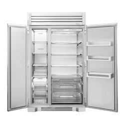 The True 48- 48" Side-by-Side Refrigerator/Freezer - Refrigerators