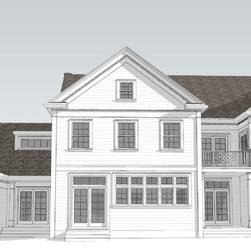 Old Brookville Georgian Colonial- Renderings