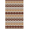 Native Beige, Ivory and Taupe Wool Rug (2&#039; x 3&#039;)