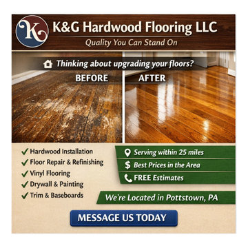 Installation and Sanding, Red Oak, Dark Walnut, Oil base