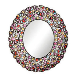 Flora Rainbow Mirror - Wall Mirrors