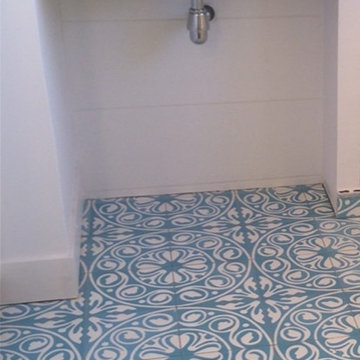 Une salle de bains aux allures balnéaires !