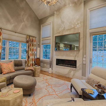 Newton, MA - Mirror TV & Home Automation Installation