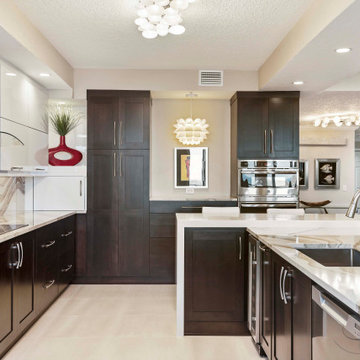 Two-Tone Modern Kitchen
