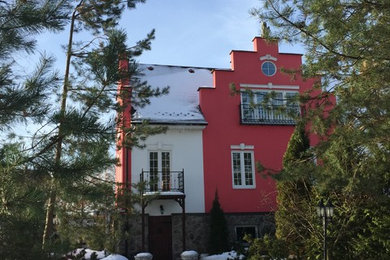Modelo de diseño residencial nórdico grande