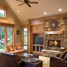 FIREPLACE AND BUILT IN