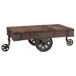 Industrial Coffee Tables by Burleson Home Furnishings
