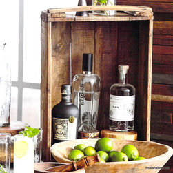 Roost Vintage Wooden Crate - SKU: W264 - Storage And Organization
