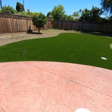 Artificial Grass Installations with Purchase Green
