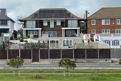 Design ideas for a modern terrace in Essex.