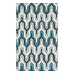 Ice Blue Rug - Rugs