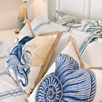 Ocean Themed Master Bedroom Redecor