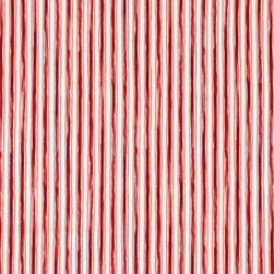 Stripe Red Accent Napkin - Dinnerware