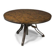 50 Most Por Rustic Pine Coffee Tables For 2018 Houzz Magnussen Home Furnishings Cranfill Aged Pine Round Adjule Height Tail Table Coffee Tables