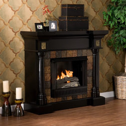 Holly & Martin&trade; Weatherford Convertible Gel Fireplace-Black - Indoor Fireplaces