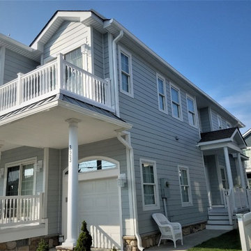 James Hardie Light Mist Cedarmill Fiber Cement Planks in Wildwood Crest, NJ