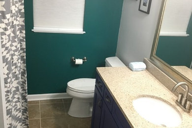 Example of a trendy home design design in Charleston