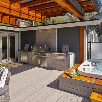 West Coast Entertaining Indoor/Outdoor Kitchens & Deck