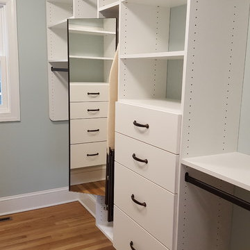 2017 February White Walk In Closet