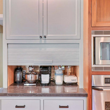 Two-Toned Walnut Kitchen