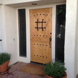 Knotty Alder Door Ideas - Front Doors