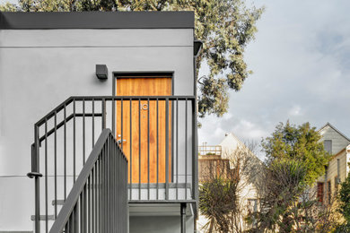Example of a minimalist home design design in Other
