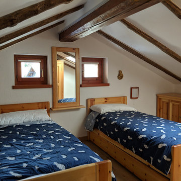 Chalet sotto la neve