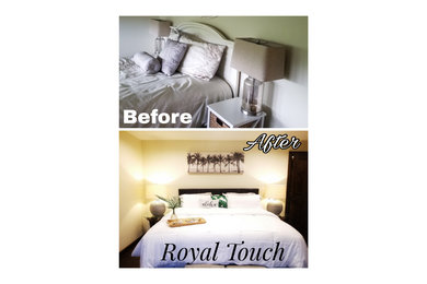 Example of a bedroom design in Hawaii