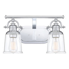 Bath 2 Light Polished Chrome