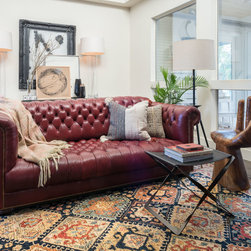 Heirloom HQ-01 Navy Multi - Area Rugs