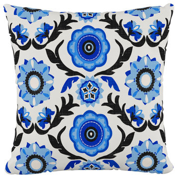 18" Decorative Pillow Polyester Insert, Tulum Blue