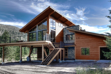 Minimalist exterior home photo in Other