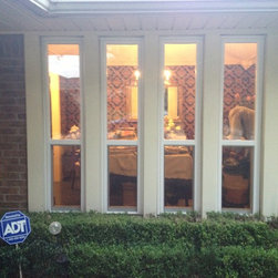 Narrow Windows redone in Vinyl - Windows