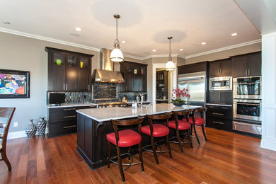 Trendy kitchen photo in Wichita