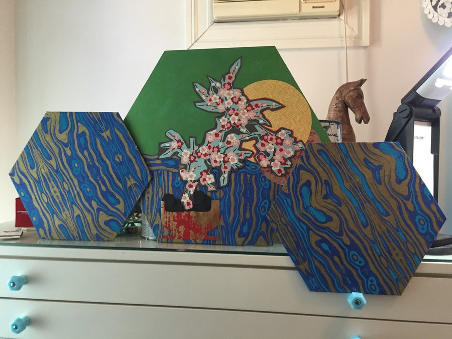 Bespoke Wall "Tiles" - Bonsai