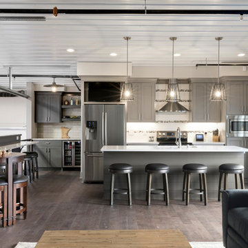 Retro-Inspired Medina Garage Transformation