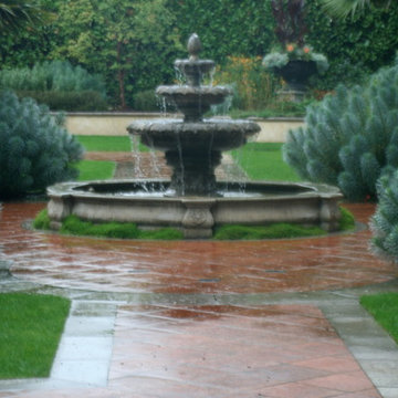 Vancouver,Shaughnessy Mediterranean Style Garden