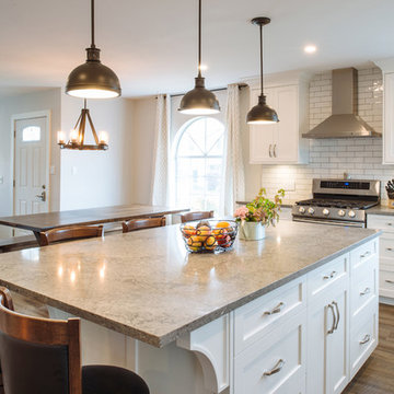 Chilliwack split level home gets a Kitchen and main living area redo