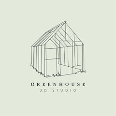 Green House 3d Studio